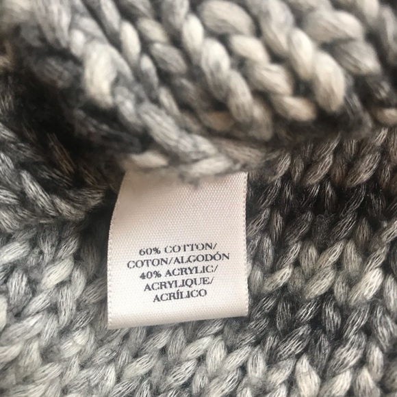 Ann Taylor Multi-Grey Knit Sweater - Picture 6 of 6